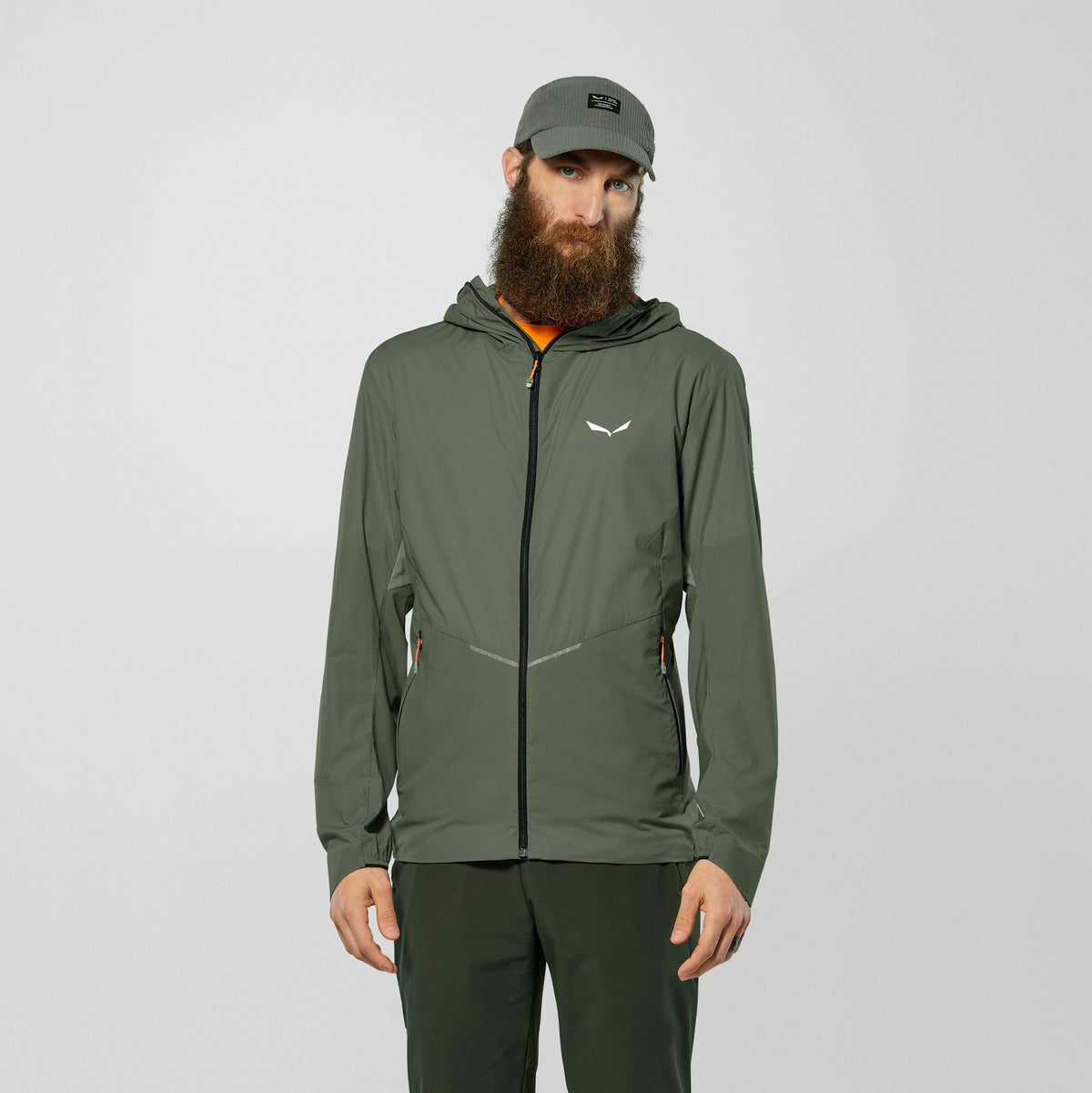 Salewa moška tehnična jakna Pedroc Wind HD Jacket – na modelu