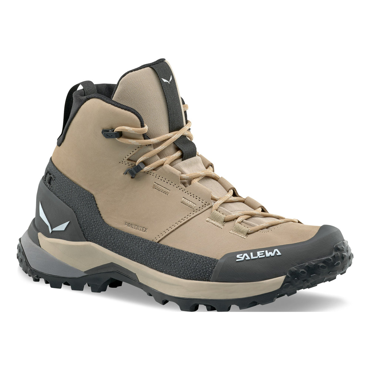 Salewa ženski pohodni čevlji Puez Leather Mid PTX – pogled 2