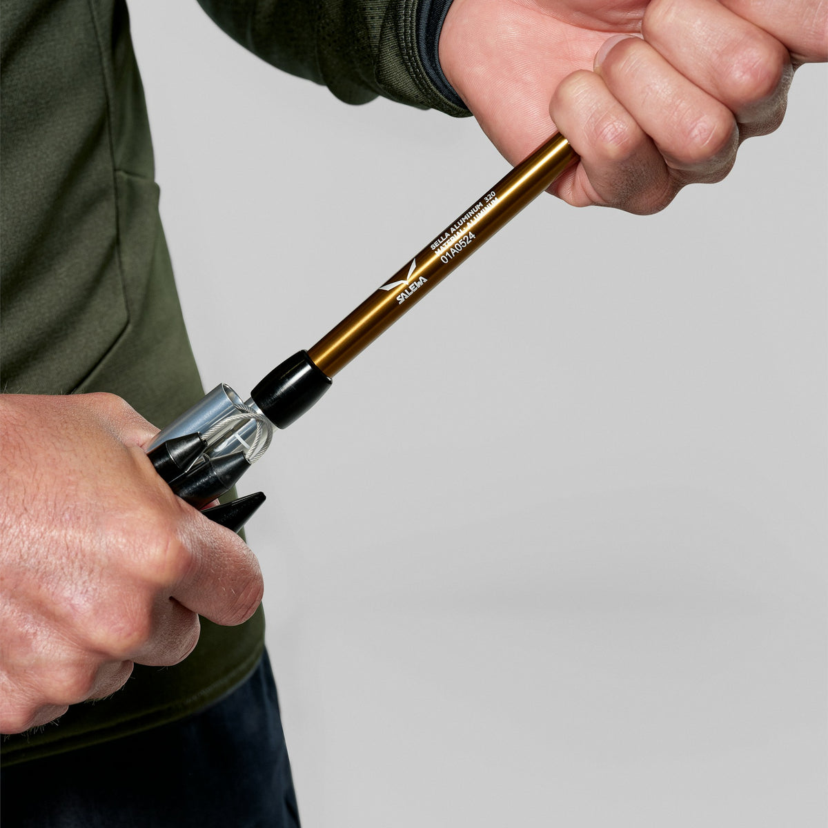 Salewa lavinska sonda Sella Aluminum 320 Probe – detajl