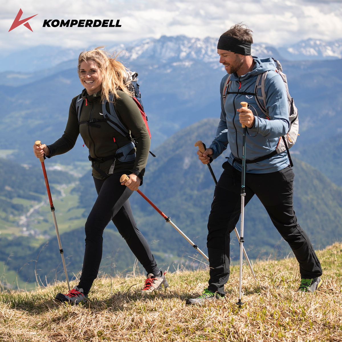Komperdell pohodne palice Trailhunterzero – detajl