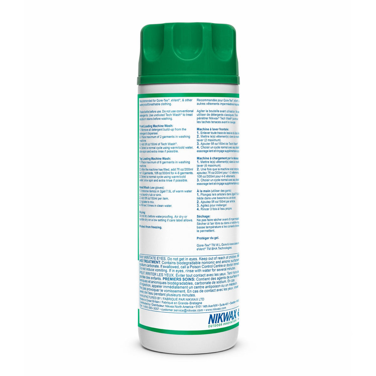 Nikwax čistilo Tech Wash – detajl