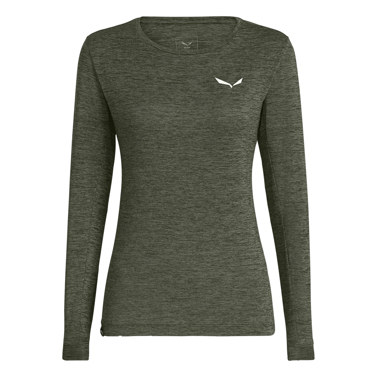 Salewa ženska majica Puez Melange Dry L/S Tee – pogled 2