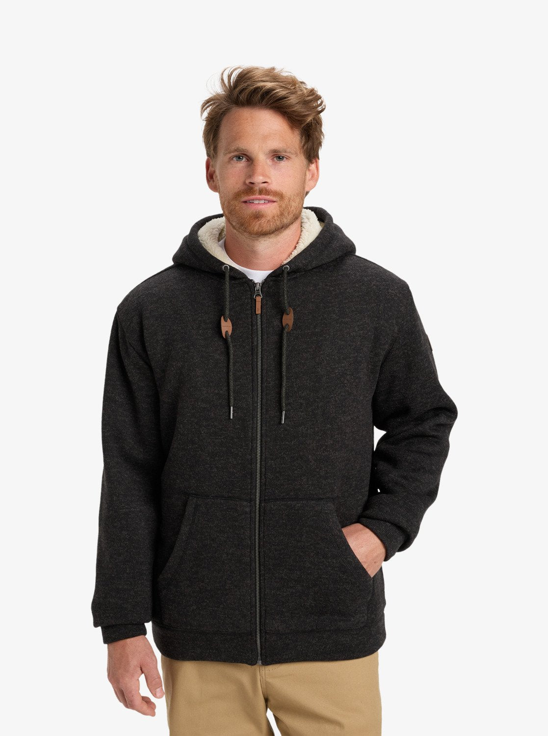 Quiksilver moška flis jopa Keller Sherpa – na modelu