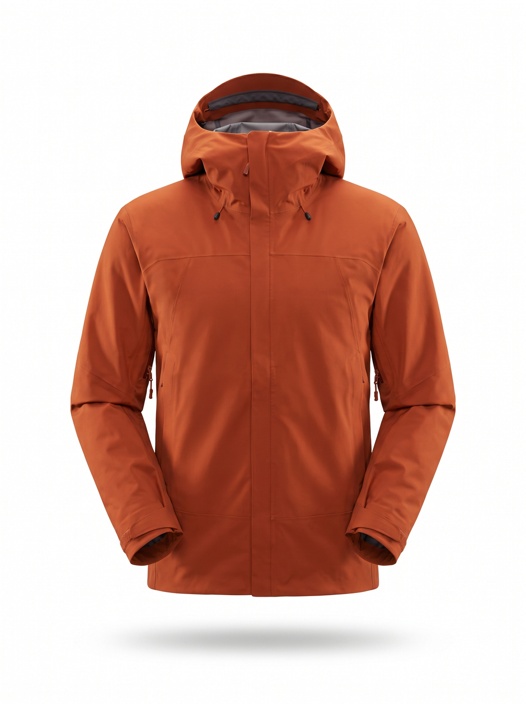 SALEWA Ortles GTX 3L moška jakna v opekasto oranžni barvi