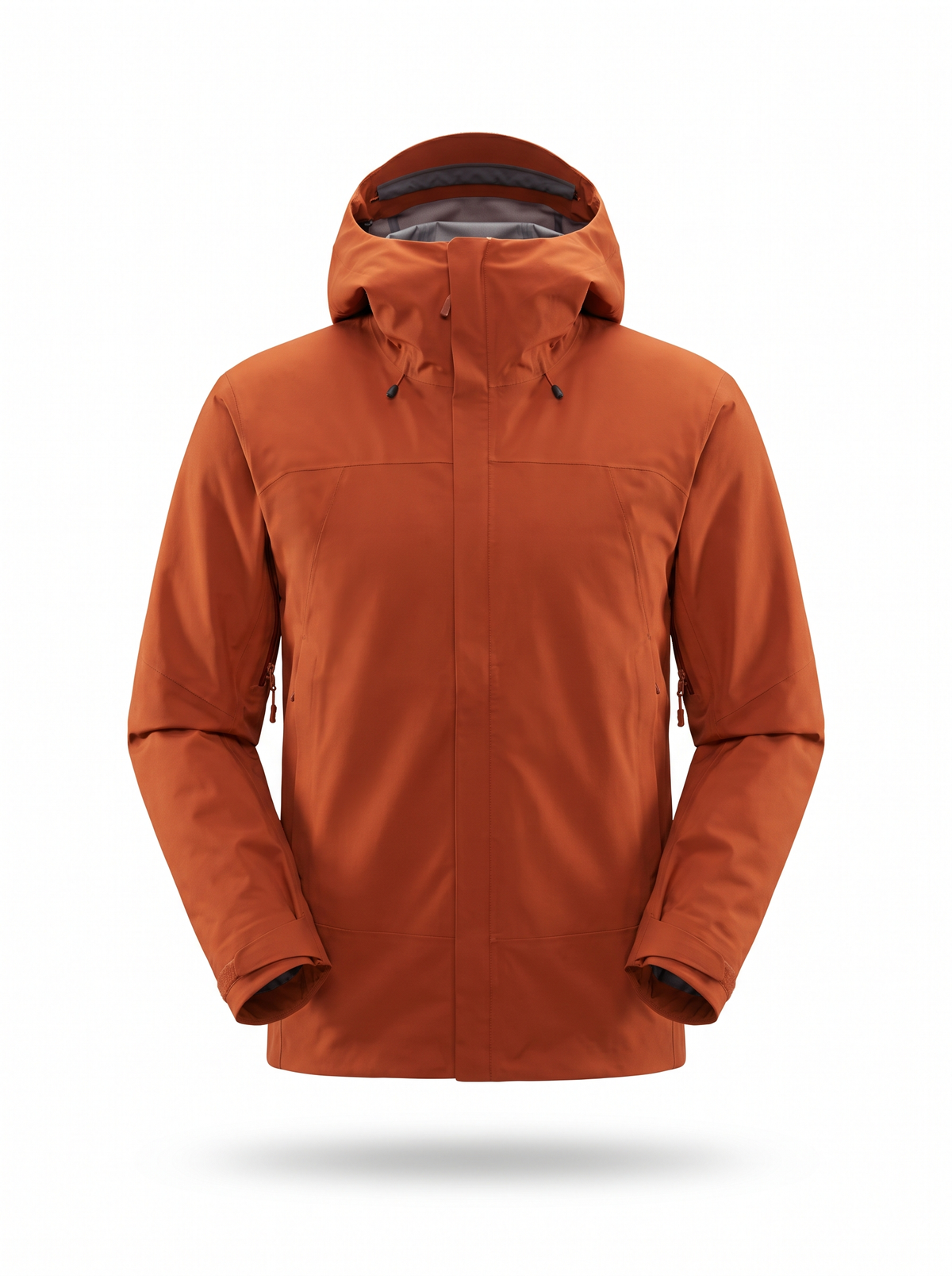 SALEWA Ortles GTX 3L moška jakna v opekasto oranžni barvi